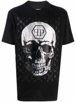 Philipp Plein t-shirt à logo imprimé - Noir