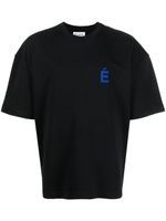 Etudes t-shirt à logo poitrine imprimé - Noir - thumbnail