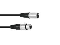 OMNITRONIC XLR cable 5pin 5m bk - thumbnail