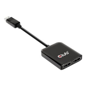 club3D DisplayPort Adapter Multi Streaming Transport Hub [DisplayPort - DisplayPort] 3840 x 2160 Pixel