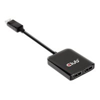 club3D DisplayPort Adapter Multi Streaming Transport Hub [DisplayPort - DisplayPort] 3840 x 2160 Pixel - thumbnail