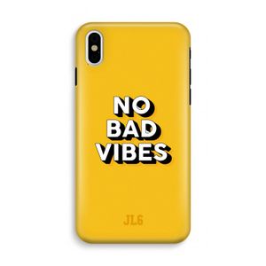 No Bad Vibes: iPhone X Tough Case