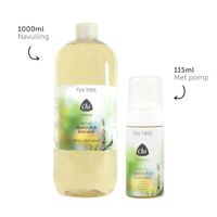 Tea tree hand & body foam wash navulling - thumbnail