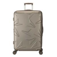 Decent Q-Luxx Trolley 77 champagne Harde Koffer