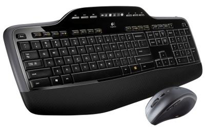 Logitech Wireless Desktop MK710 toetsenbord RF Draadloos QWERTY Engels Zwart