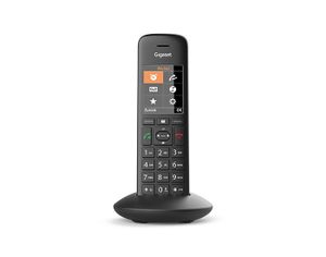 Gigaset C570HX Analoge-/DECT-telefoon Zwart Nummerherkenning