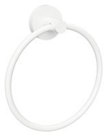 Sapho X-Round handdoekring 19cm wit - thumbnail