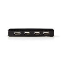 USB-Hub - USB-A Male - USB-A Female - 7-Poorts poort(en) - USB 2.0 - Netvoeding/USB Gevoed - 7x USB
