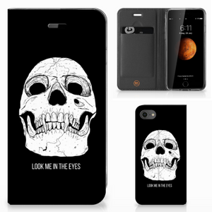 Mobiel BookCase iPhone 7 | 8 | SE (2020) | SE (2022) Skull Eyes