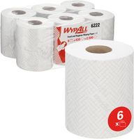 Kimberly-Clark Professional poetspapier Wypall Reach, wit, pak van 6 rollen