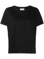 Loulou Studio t-shirt oversize - Noir - thumbnail