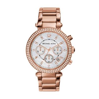 Michael Kors horloge MK5491 Parker rosé