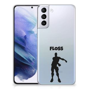 Samsung Galaxy S21 Plus Telefoonhoesje met Naam Floss