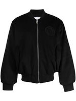 Etudes veste bomber à patch logo - Noir - thumbnail