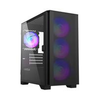 Montech Air 100 ARGB tower behuizing 3x USB-A | Tempered Glass - thumbnail