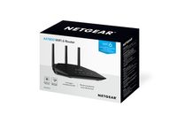 Netgear RAX10 draadloze router Gigabit Ethernet Dual-band (2.4 GHz / 5 GHz) Zwart - thumbnail