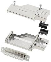 Encitech DCMR25-FK-HDS44-W-K 6355-8066-13 D-SUB Buchsenleisten-Set 90° Polzahl: 44 Lötkelch 1 pc(s)