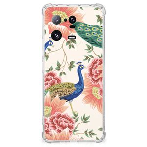 Case Anti-shock voor Xiaomi 13 Pro Pink Peacock