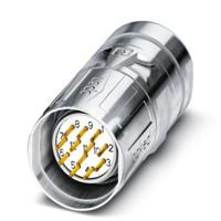 M23 kabelconnector 1619590 CA-12P1N8A80DNS Zilver Phoenix Contact Inhoud: 1 stuk(s) - thumbnail