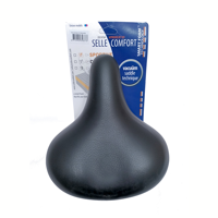 Selle comfort Comfort Retro Medium zadel. Met smart foam techniek.(hangverpakking)