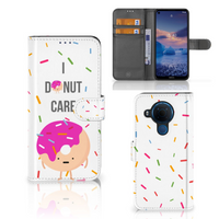 Nokia 5.4 Book Cover Donut Roze