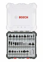 Freesset, 8 mm schacht, 30-delig Bosch Accessories 2607017475 - thumbnail