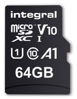 Geheugenkaart Integral microSDXC V10 64GB