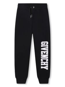 Givenchy Kids logo-appliqué drawstring track pants - Noir