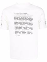 Emporio Armani t-shirt à slogan imprimé - Blanc - thumbnail