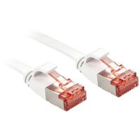 LINDY 47560 RJ45 Netwerkkabel, patchkabel CAT 6 U/FTP 0.30 m Wit 1 stuk(s) - thumbnail