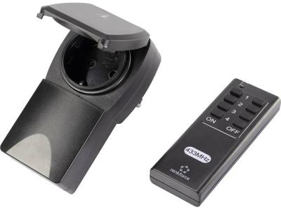 Renkforce 1555327 Stopcontactset Binnen, Buiten inclusief afstandsbediening Renkforce 1555327 Stopcontactset Binnen, Buiten inclusief afstandsbediening