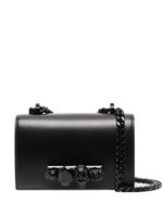 Alexander McQueen mini sac à bandoulière à ornements - Noir - thumbnail