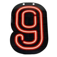 NEON cijfer 9