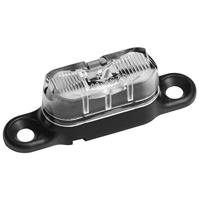 Busch & Müller Toplight Line Fietsachterlicht voor volwassenen, uniseks, transparant, 50 mm