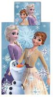 Frozen Dekbedovertrek Anna en elsa - Eenpersoons - 140 x 200 cm - Katoen - thumbnail