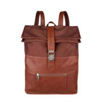 Cowboysbag 15,6 inch leren rugzak Hunter cognac