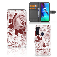 Hoesje Motorola Moto G Pro Watercolor Flowers