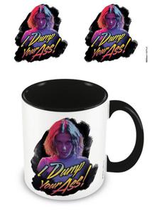 Stranger Things Coloured Inner Mug I Dump Your Ass Retro