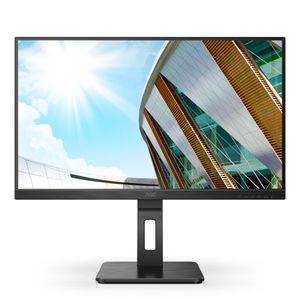 AOC Q27P2Q LCD-monitor Energielabel F (A - G) 68.6 cm (27 inch) 2560 x 1440 Pixel 16:9 4 ms Hoofdtelefoonaansluiting, Audio-Line-in IPS LED