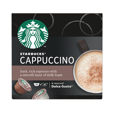 Starbucks Cappuccino by NESCAFÉ Dolce Gusto 12 Capsules Starbucks Cappuccino by NESCAFÉ Dolce Gusto 12 Capsules