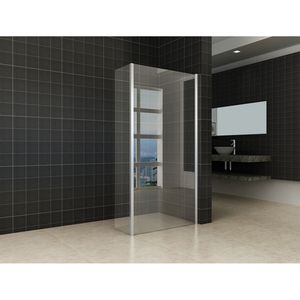 BWS Inloopdouche Huron met Zijwand 30 cm 80x200 cm 8 mm NANO Coating