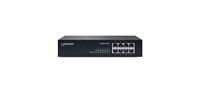 LANCOM GS-1108P, Unmanaged Gigabit Ethernet Switch, 8x GE POE-poort volgens IEEE 802.3af/at