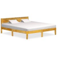 Bedframe massief mangohout 180 cm