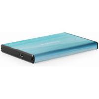 Gembird EE2-U3S-3-B behuizing voor opslagstations HDD-behuizing Blauw 2.5 - thumbnail