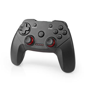 Gamepad | Draadloos | Batterij Gevoed | PC | Aantal knoppen: 11 | Kabellengte: 1.00 m | Zwart