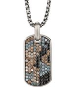 David Yurman pendentif Streamline Tag 35 mm - Argent