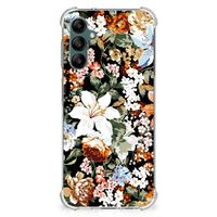 Case voor Samsung Galaxy A14 5G/4G Dark Flowers