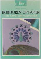 Borduren op papier - meer ideeën voor wenskaarten - thumbnail