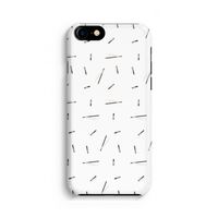 Hipster stripes: Volledig Geprint iPhone 7 Hoesje - thumbnail