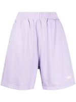 CHOCOOLATE short en coton à taille haute - Violet